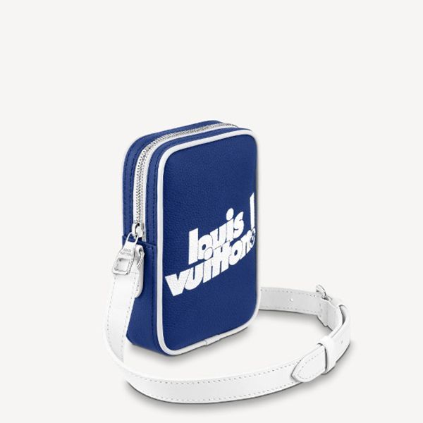 スポーティさが素敵なヴィトンメンズショルダーバッグ コピーブルー M45893